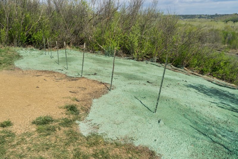 Products For Lawn Hydroseedings in use